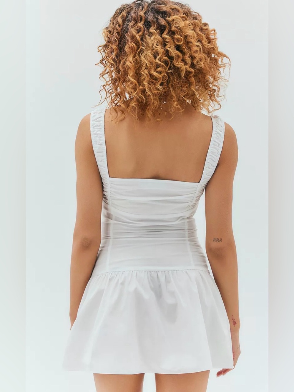 NWT Lioness Heat Mini Dress in White 100% Cotton Size Small - Picture 2 of 9